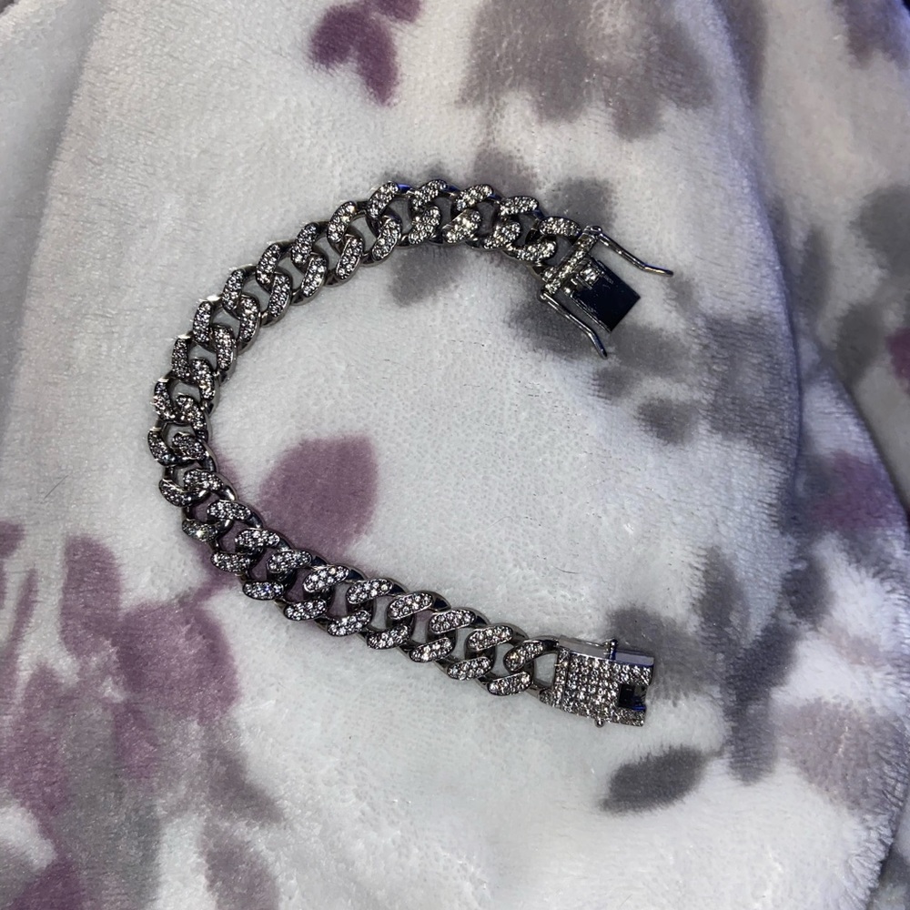 Pet chain crystal collar (dog or cat)